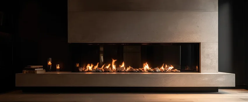 Gas Fireplace Ember Bed Design Services in Maitland, Florida