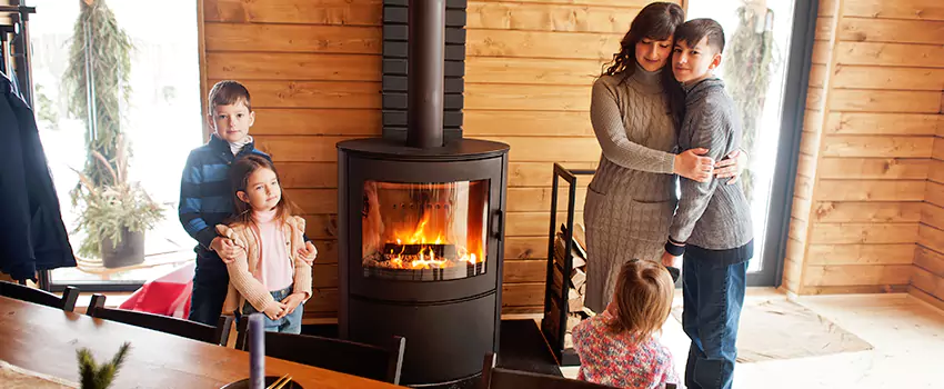 Morso Cast Iron Fireplace Insert Installation in Maitland, Florida