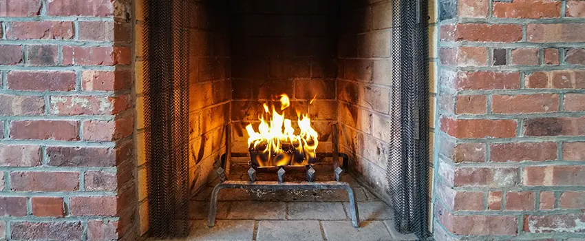 Repairing Damaged Fireplace Tiles in Maitland, Florida