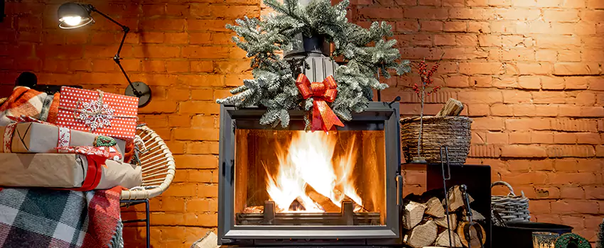 Travis Industries Linear Gas Fireplace Installation in Maitland, Florida