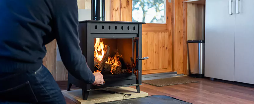 Open Hearth Wood Fireplace Installation in Maitland, FL