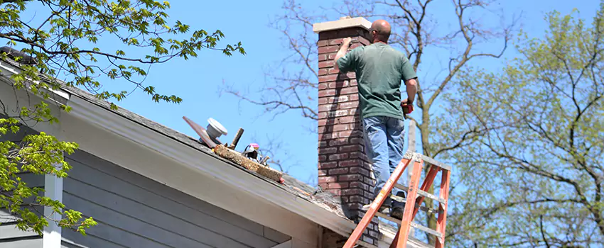 Vinyl and PVC Chimney Flashing Installation in Maitland, FL