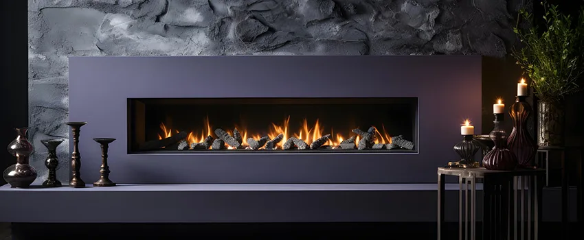 Ember Bed for Ventless Gas Fireplace in Maitland, FL