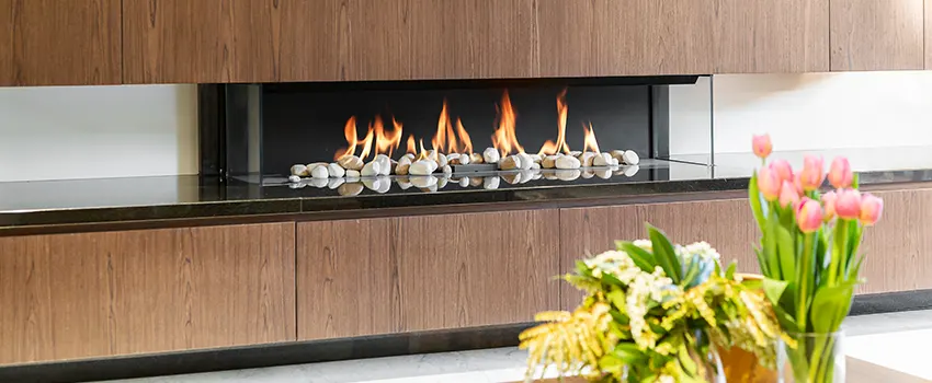 Double-height Fireplace Design Refurbishment in Maitland, Florida