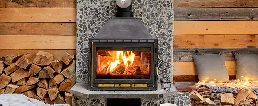 Outdoor Morso Fireplace Broken Screen Replacement in Maitland, FL